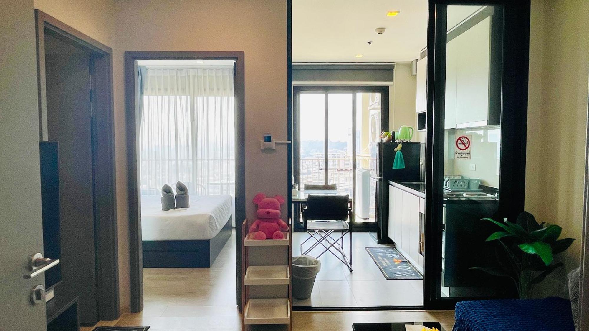 파타야 The Base 1 Bed 1 Bath 아파트 외부 사진